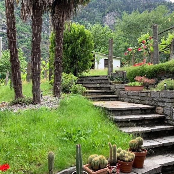 Grotto Pergola Bed and Breakfast Giornico Buitenkant foto